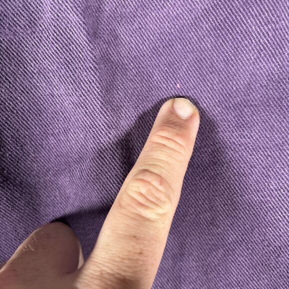 Vintage Rockies Rocky Mountain Jeans Western Bareback Purple Women Size 25WX35L - Picture 4 of 16